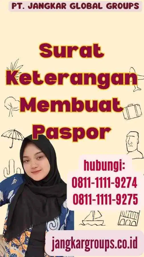 Surat Keterangan Membuat Paspor