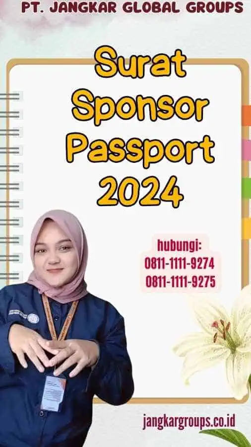 Surat Sponsor Passport 2024