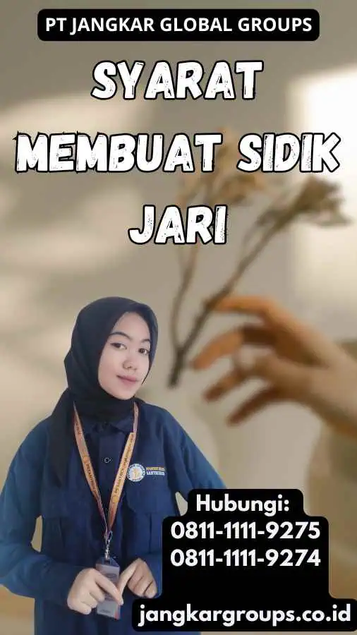 Syarat Membuat Sidik Jari