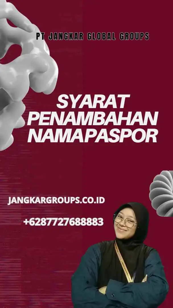 Syarat Penambahan Nama Paspor