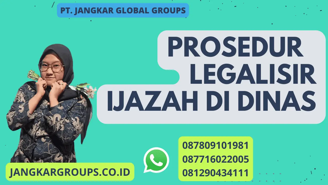 prosedur legalisir ijazah di dinas