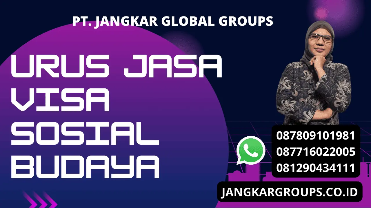 Urus Jasa Visa Sosial Budaya