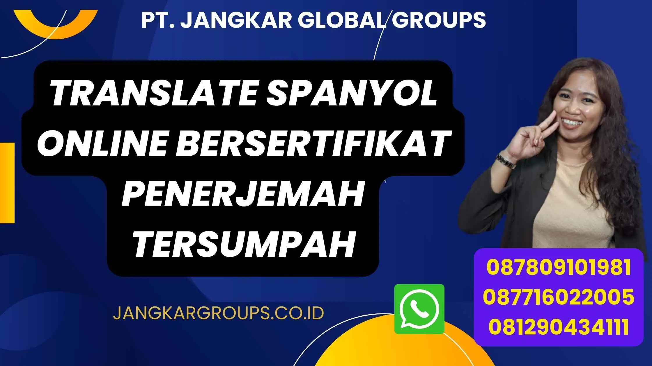 Translate Spanyol Online Bersertifikat | Penerjemah Tersumpah