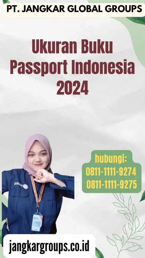 Ukuran Buku Passport Indonesia 2024