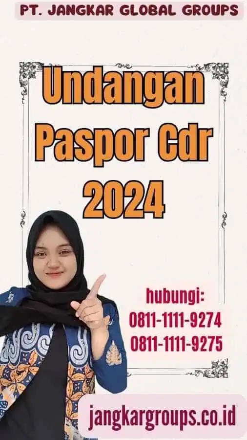 Undangan Paspor Cdr 2024