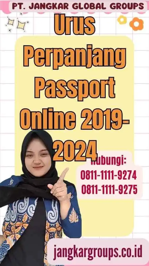 Urus Perpanjang Passport Online 2019-2024