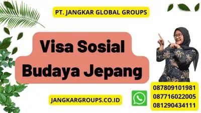 Visa Sosial Budaya Jepang