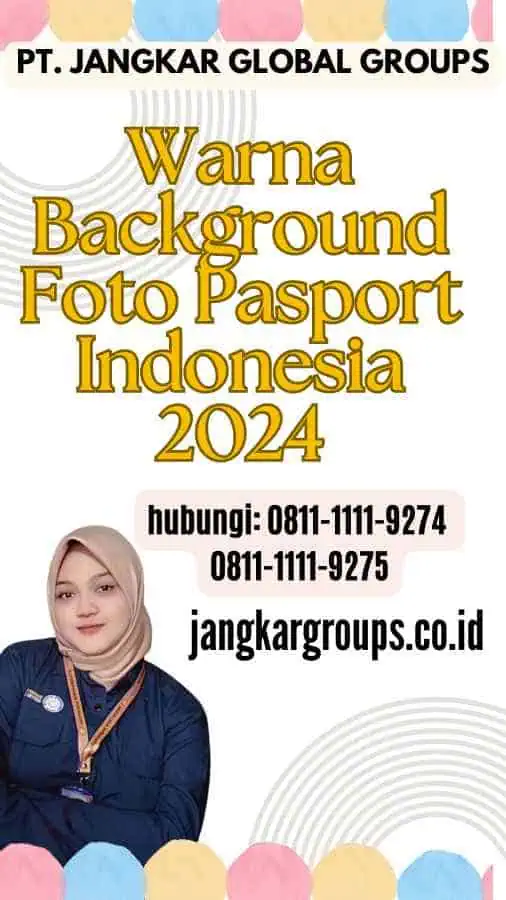 Warna Background Foto Pasport Indonesia 2024