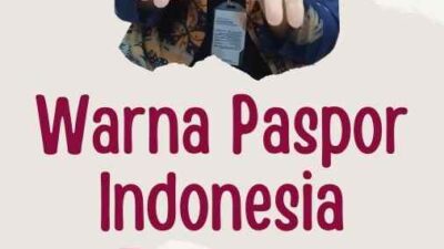 Warna Paspor Indonesia Terbaru