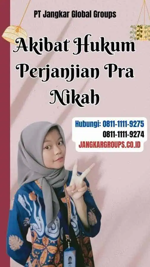 Akibat Hukum Perjanjian Pra Nikah