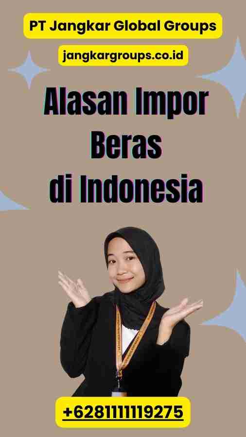 Alasan Impor Beras di Indonesia