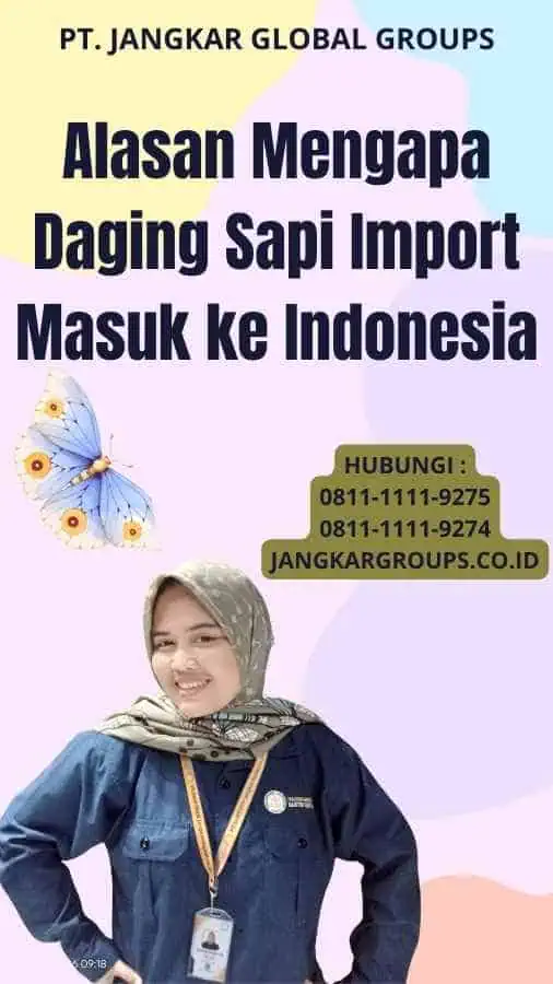 Alasan Mengapa Daging Sapi Import Masuk ke Indonesia