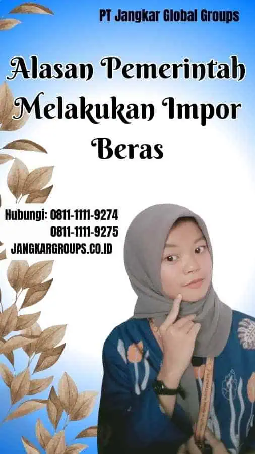 Alasan Pemerintah Melakukan Impor Beras