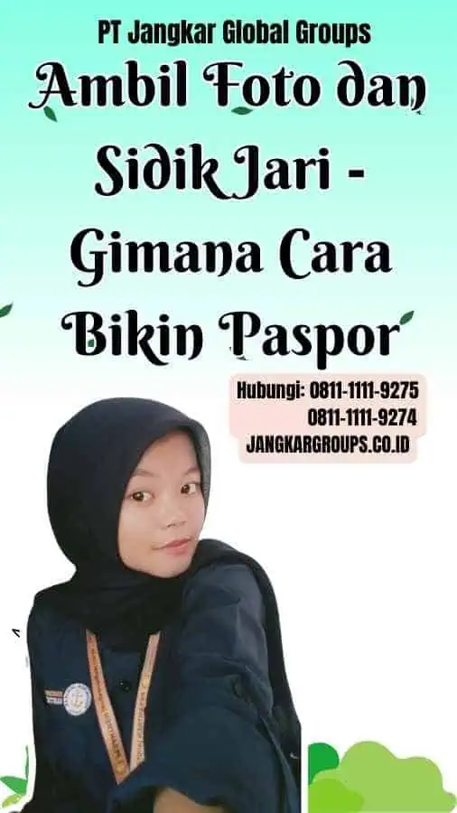 Ambil Foto dan Sidik Jari Gimana Cara Bikin Paspor