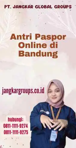 Antri Paspor Online di Bandung