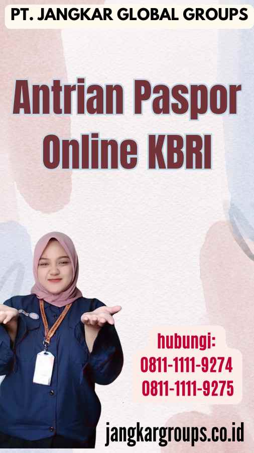 Antrian Paspor Online KBRI