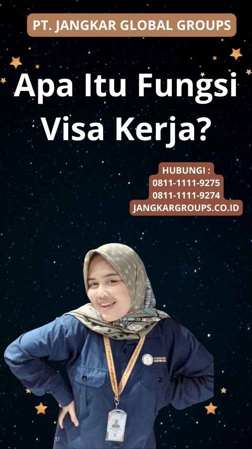 Apa Itu Fungsi Visa Kerja?