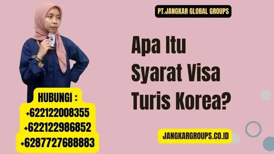 Apa Itu Syarat Visa Turis Korea