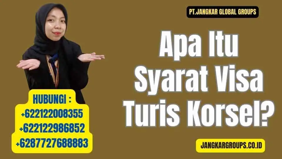 Apa Itu Syarat Visa Turis Korsel