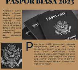 Apa Perbedaan E Paspor Dengan Paspor Biasa 2023