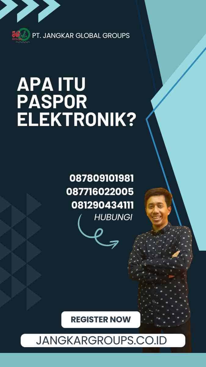 Perpanjang Paspor Elektronik: Panduan Lengkap