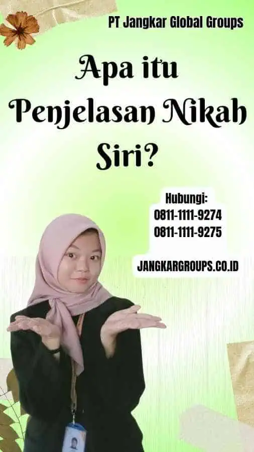 Apa itu Penjelasan Nikah Siri