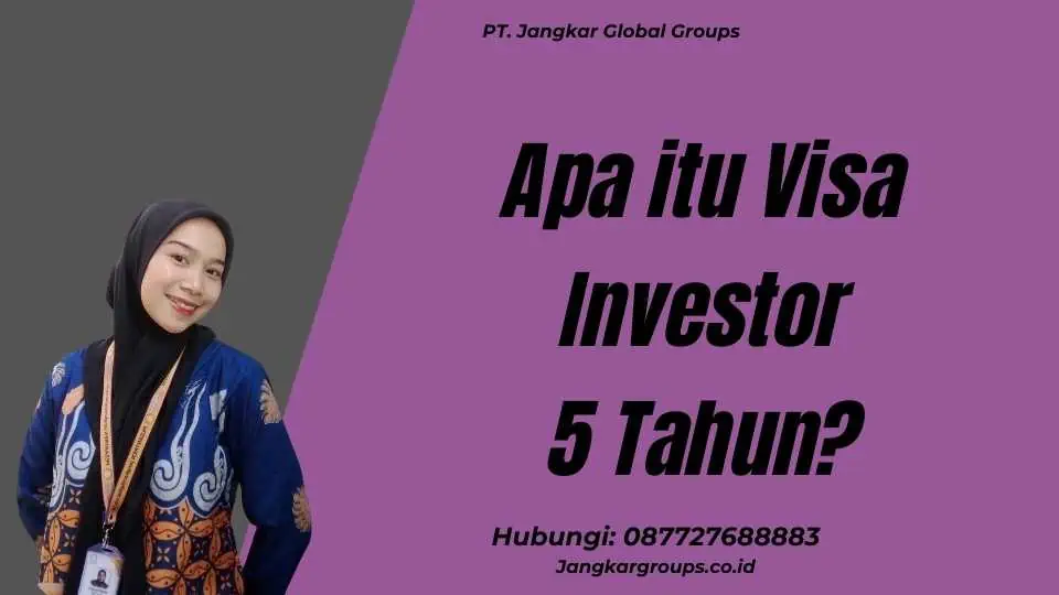 Apa itu Visa Investor 5 Tahun?