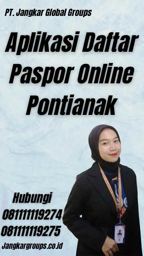 Aplikasi Daftar Paspor Online Pontianak