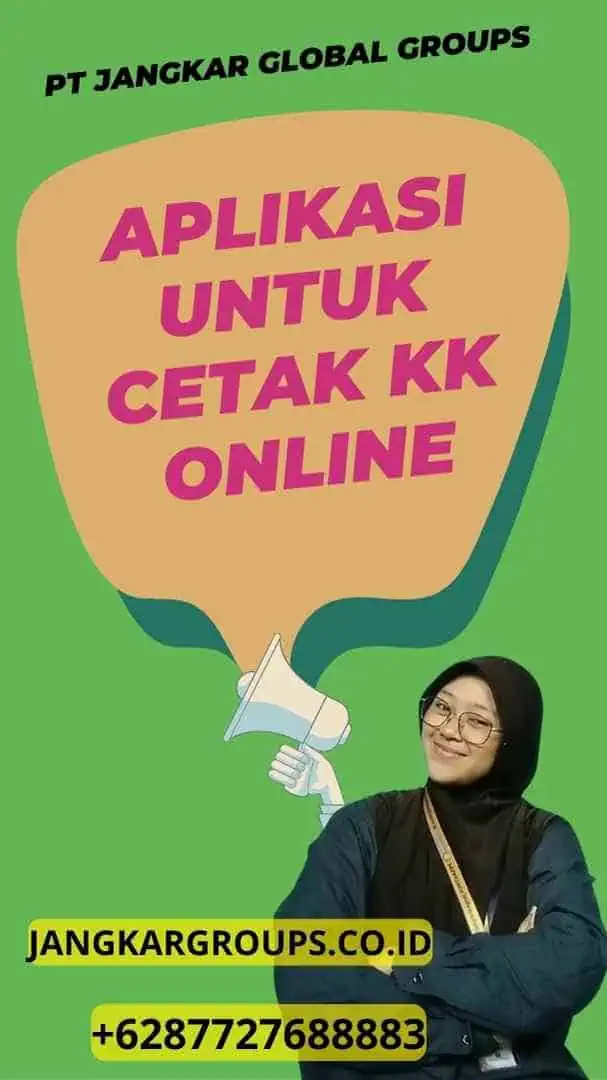 Aplikasi Untuk Cetak KK Online