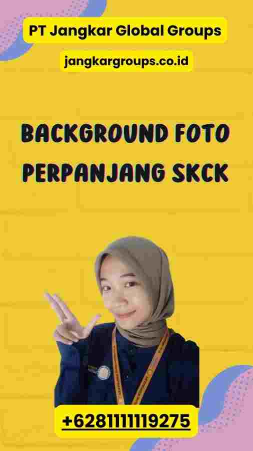 Background Foto Perpanjang SKCK