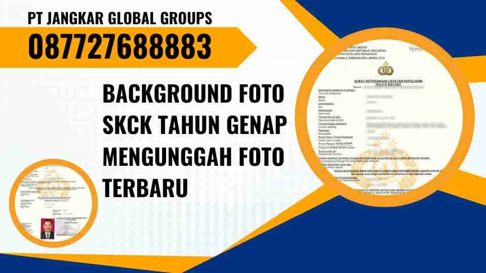 Background Foto SKCK Tahun Genap Mengunggah Foto Terbaru