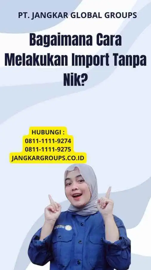 Bagaimana Cara Melakukan Import Tanpa Nik?