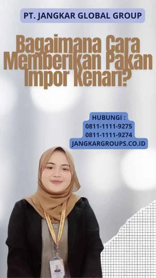 Bagaimana Cara Memberikan Pakan Impor Kenari?