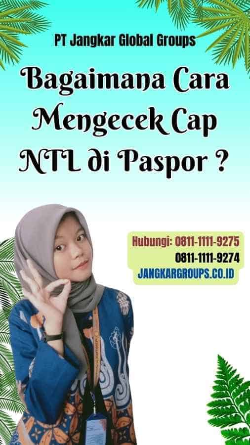 Bagaimana Cara Mengecek Cap NTL di Paspor