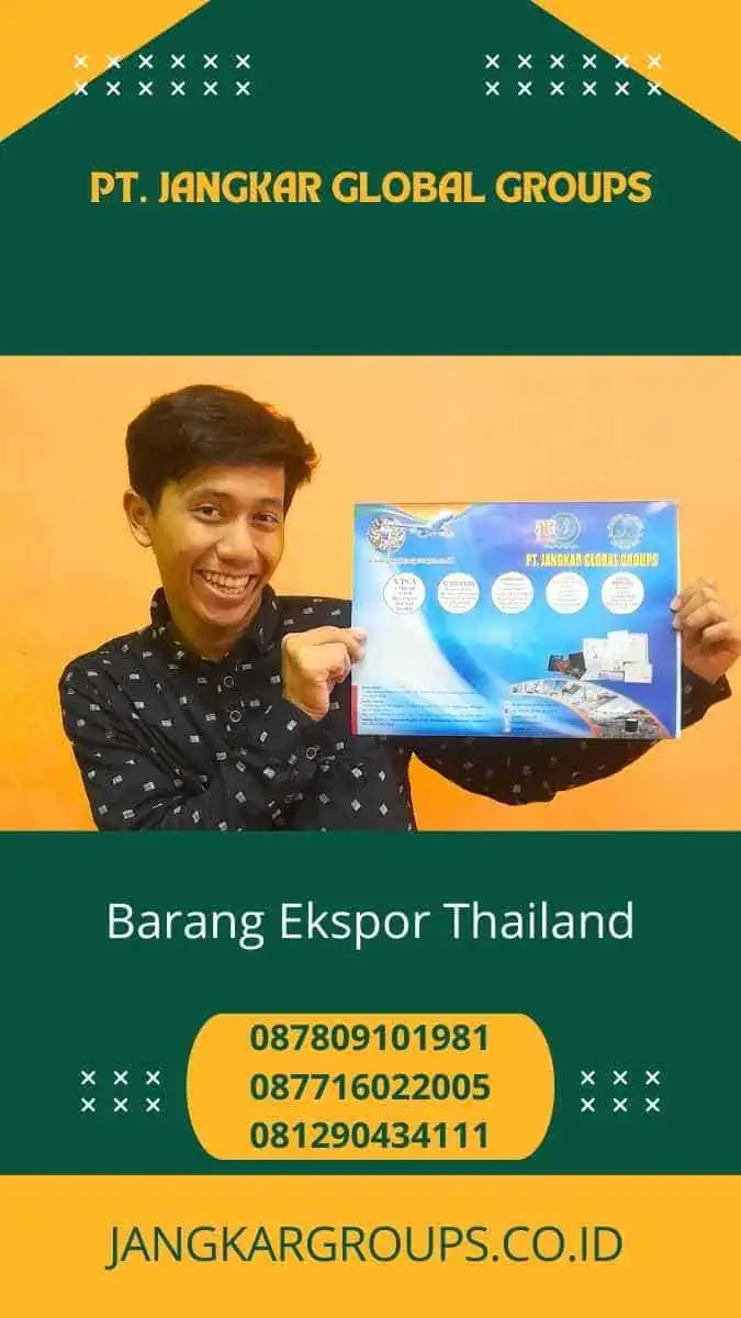 Barang Ekspor Thailand