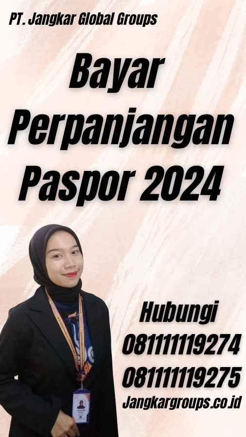 Bayar Perpanjangan Paspor 2024