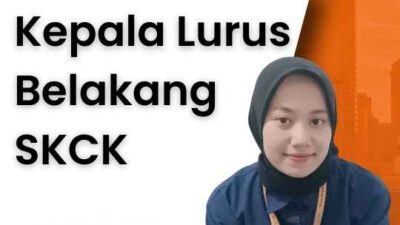 Bentuk Kepala Lurus Belakang SKCK