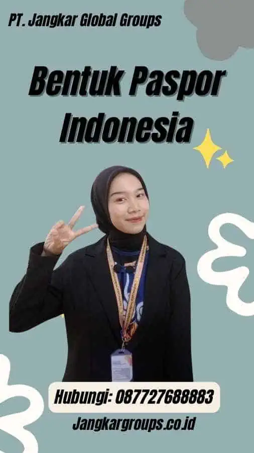 Bentuk Paspor Indonesia