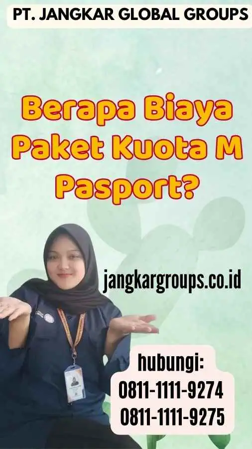 Berapa Biaya Paket Kuota M Pasport