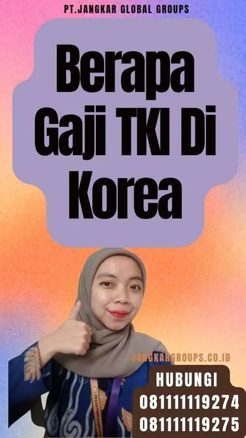 Berapa Gaji TKI Di Korea