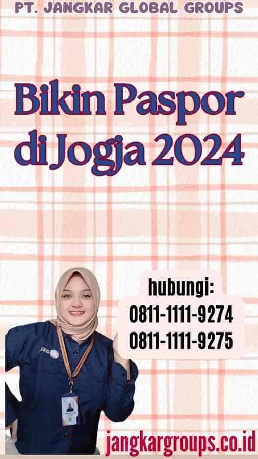 Bikin Paspor di Jogja 2024