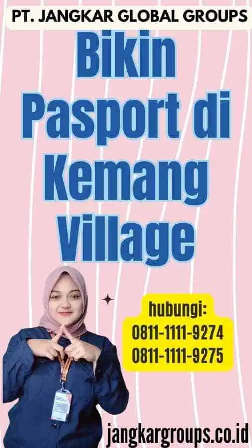 Bikin Pasport di Kemang Village