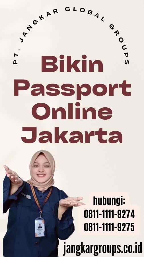 Bikin Passport Online Jakarta