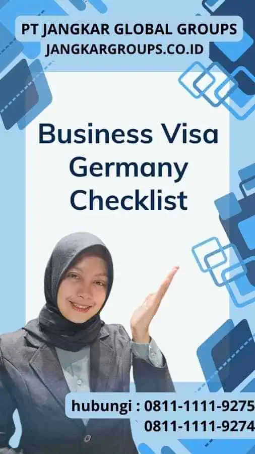 Business Visa Germany Checklist