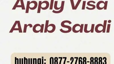 Cara Apply Visa Arab Saudi