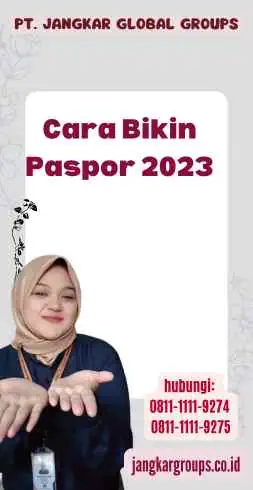 Cara Bikin Paspor 2023