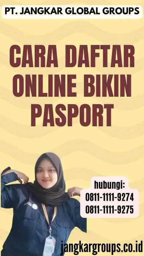 Cara Daftar Online Bikin Pasport