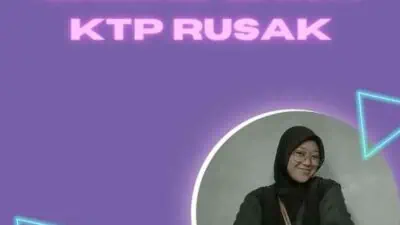 Cara Daftar Online Ganti KTP Rusak