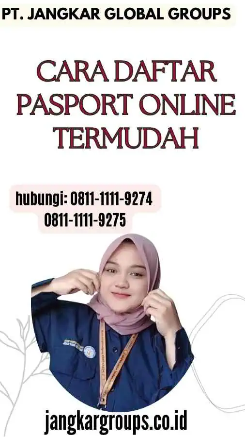 Cara Daftar Pasport Online Termudah