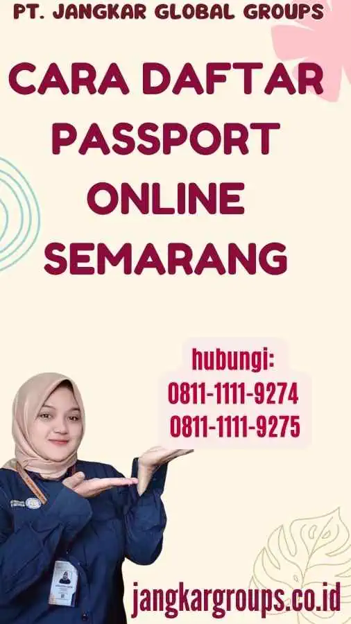 Cara Daftar Passport Online Semarang